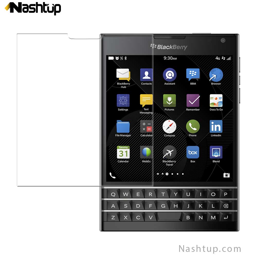 گلس شیشه ای و محافظ صفحه نمایش BlackBerry Passport